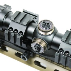3-9×40 AOEG Hunting Rifle Scope Red Green Dual illuminated PEPR Mount & Sunshade