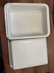 Coleman New NOS Cooler Tray Plastic Insert Ice Chest Food Steel Belted Camping