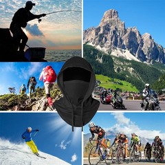 3-in-1 Cooling Balaclava Face Mask Sun Face Shield UV Protection Full Head Hood