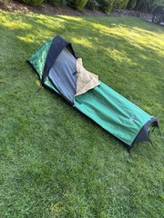 Black Diamond Hooped Bivy Tent Sack With Screen Camping Climbing Sack Green See