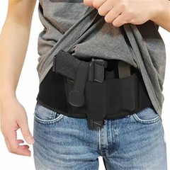 Tactical Belly Band Holster Concealed Hand Gun Carry Pistol Waist Hidden Belt US