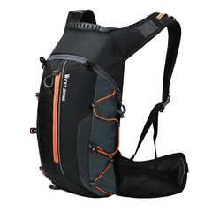 WEST BIKING Waterproof Bag Cycling Hiking Hydration Pack Backpack 10L Orange