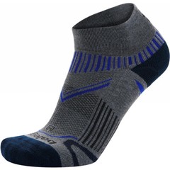 Balega Enduro Quarter Running Socks – Gray Heather/Ink