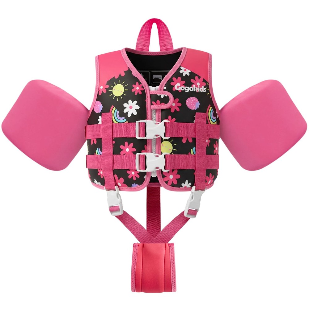Gogokids Toddler Swim Vest For Kids 33-66 Pounds Toddler Floaties Water Wing