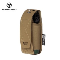 TOPTACPRO Tactical Flashbang Pouch Tool Bag Modular MOLLE Airsoft Bag Military