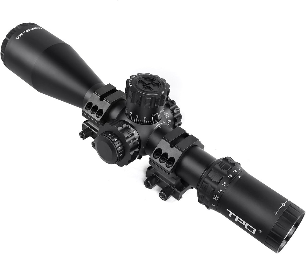 Sniper Scope 4.7-29X56 35mm Tube First Focal Plane Rifle Scope Long Range Scope