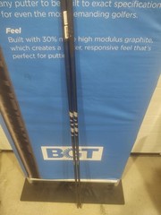 New 46.5&Prime; Fujikura Ventus 5S Bl/Bk Stiff w/Grn Logo & new PXG Drv-FWd. Sleeve