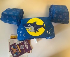 The Original Puddle Jumper 33-55 Pounds Ages 3+ New With Tags Blue Shark