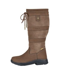 Ladies Size 10 Dublin River Boots IV Chocolate Waterproof Riding Boots NIB NWT