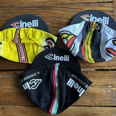 CINELLI TEAM CYCLING CAPS 3 PACK 2026 SPECIAL – 3 HATS !! FREE Shipping !!
