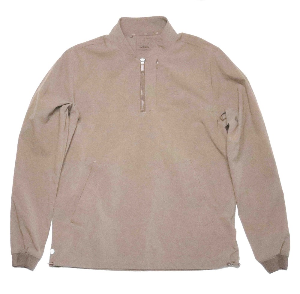 Adidas Ultimate 365 Tour Brown 1/2 Zip Golf Pullover Wind Shirt Mens Size Small