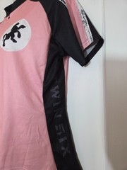 Twin Six FAT CYCLIST Club Womens JERSEY, Size M/L Pink & Black