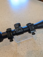 Vortex Copperhead 4x-12X x 44 scope + Vortex 1&Prime; rings — NEAR MINT