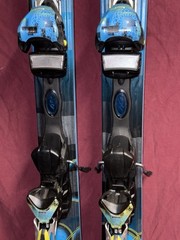 🔥 K2 Superstitious Womens 160cm All-Mountain SKIS Marker Integrated Bindings ⛷️
