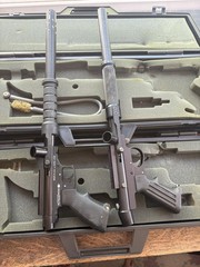 Paintball Lot AS IS 60+ pcs 4 guns 3 cases tons items Check photos for inventory