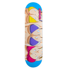 Hook Ups Skateboard Deck 3 Girls 8.5&Prime; x 32.25&Prime;