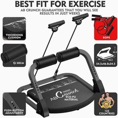 Ab Workout Equipment – Sit Up & Crunch Machine for Core Training at Home