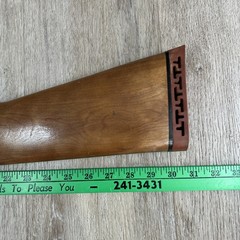 Wooden Rifle Stock Unknown Make Model Beautiful Wood 30” – 2lbs 4 Oz