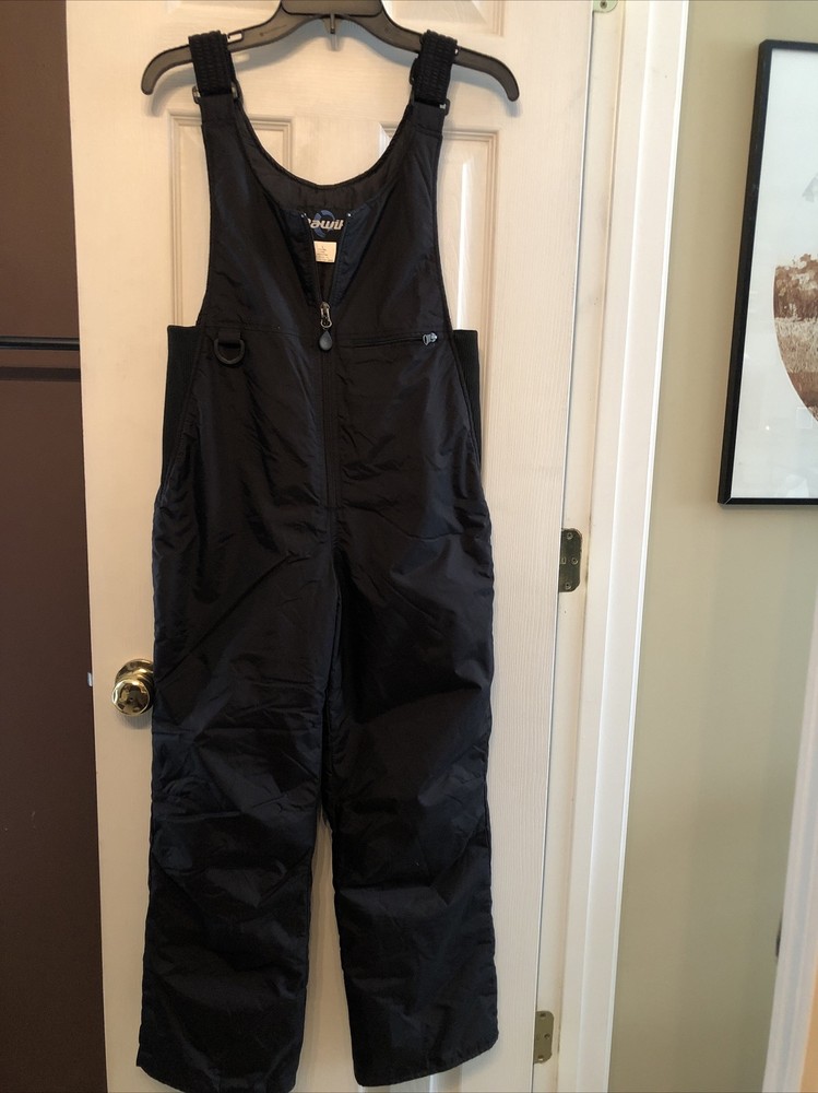 Rawik Snow Bib Youth Large Black Ski Pants