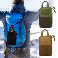 Universal Tactical Military Molle Cell Phone Holster Pouch Waist Pack Belt Bag