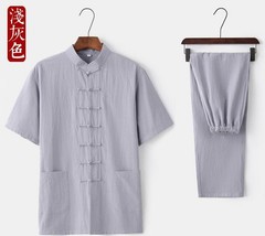 Chinese Kung Fu cotton Uniform Martial Arts Tai Chi Suit Wushu Tang Suit Clothes