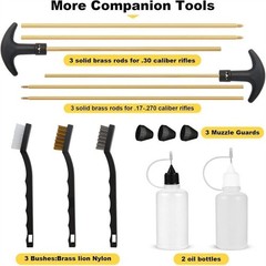 New Universal Gun Rifle Pistol Handgun Shotgun Firearm Cleaning Kit Set w/Case