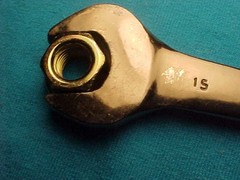 100 – 3/8 x 24 Thread Flanged Gold BMX Bicycle Axle Nuts