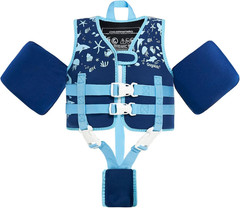 Toddler Swim Vest for Kids 33-66 Pounds, Toddler Floaties Water Wing Arm Float,