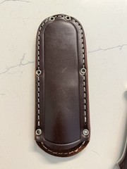 Bark River Classic Drop Point Hunter Knife – CPM S45VN and Desert Ironwood
