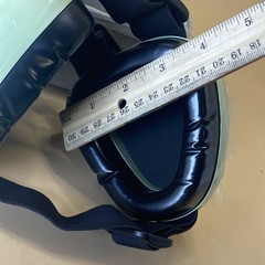 L size Dog Earmuffs for Hearing Protection /Ear Muffs for Firework/Range W/Case