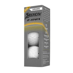 NEW! Srixon Z-Star Diamond Golf Ball – White, One Dozen