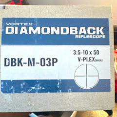 Vortex Diamondback 3.5-10×50 V-Plex (MOA) Rifle Scope DBK-M-03P