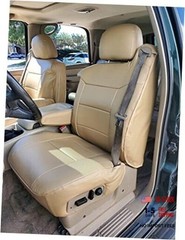 2000-2002 Chevy Silverado Beige Artificial Leather Custom Made Original BEIGE