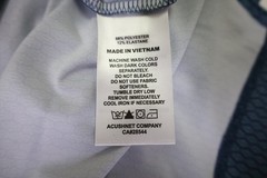 FootJoy Golf Bracket Print Polo Mens Size Large Navy Regular New INV13669529