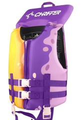 Chriffer Kids Youth Swim Vest Life Jacket 26-33 Pounds Girls Zipper Sz Small NEW