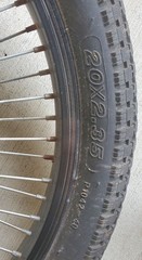 Mongoose BMX 20in X 2.35in Front And Rear Tires and Wheels