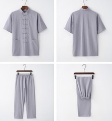 Chinese Kung Fu cotton Uniform Martial Arts Tai Chi Suit Wushu Tang Suit Clothes
