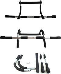 Adjustable Doorway Pull Up Bar for Home Gym Upper Body Workout Steel Chin Up Bar