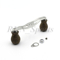 115mm CAMO Aluminum Baitcasting Fishing Reel Handle Grips for Abu Garcia Daiwa