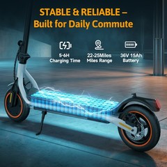 iScooter 10&Prime; 500W E-Scooter for Adults Foldable Scooter Double Shock Absorption