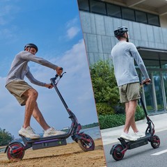 Adults Electric Scooter 750W Off-Road E-Scooter Foldable 25MPH Fast Speed w/ APP