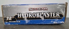 Sun Gear Hydroblaster Float Tube 72&Prime; Dia. Single Rider Towable Heavy Gauge PVC