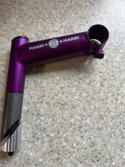 Marin Lite Stem – 25.4 clamp – 1-1/8 Quill 115mm Nos 90s Purple