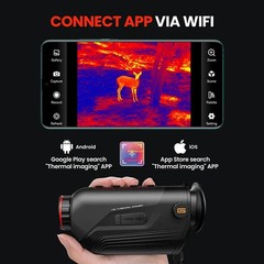 Thermal Imager Imaging Monocular 256X192px Night Vision Telescope for Hunting