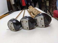 Vintage Antique Bristol Sam Parks Jr Golf Club Set Plastic Coated Steel Shafts
