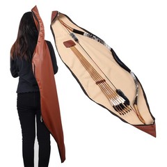 SOPOGER Archery Longbow Case 60 Inch – Traditional Long 60*10.6 inches, Brown