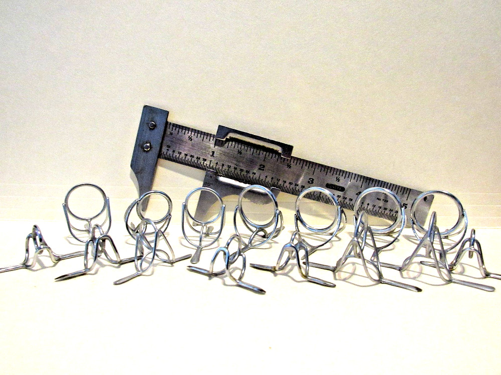Casting Rod Guides – Assorted Sizes & Styles – Unused/Unbranded – Vintage Nos!