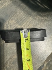 Remington Factory Recoil Pad 3 ⅛″ Screw Spacing OEM Butt 700 / 870 / 1100 / 783