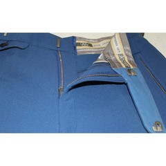 Vintage Bogner Five Olympics Blue Wool Stirrup Ski Pants Western Germany SZ 6-8