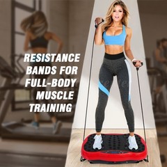 Vibration Plate Exercise Whole Body Exercise Fitness Massager Machine Slim 330lb
